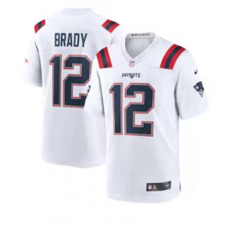 Tom Brady, New England Patriots Nike Jersey - White